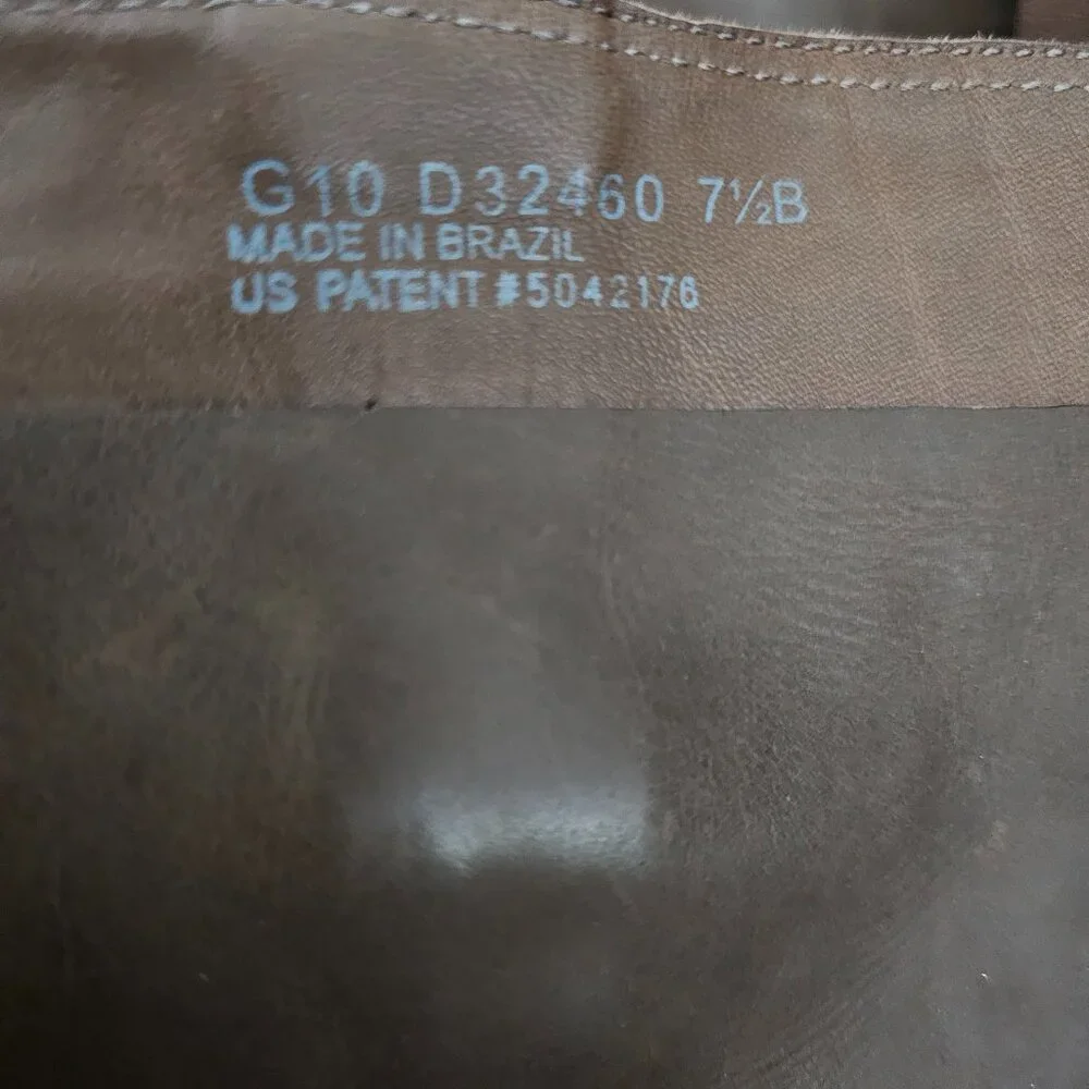 Cole Haan Courtney Air Tall Platform Leather Heel Riding Brown Knee Boot - Picture 10 of 15